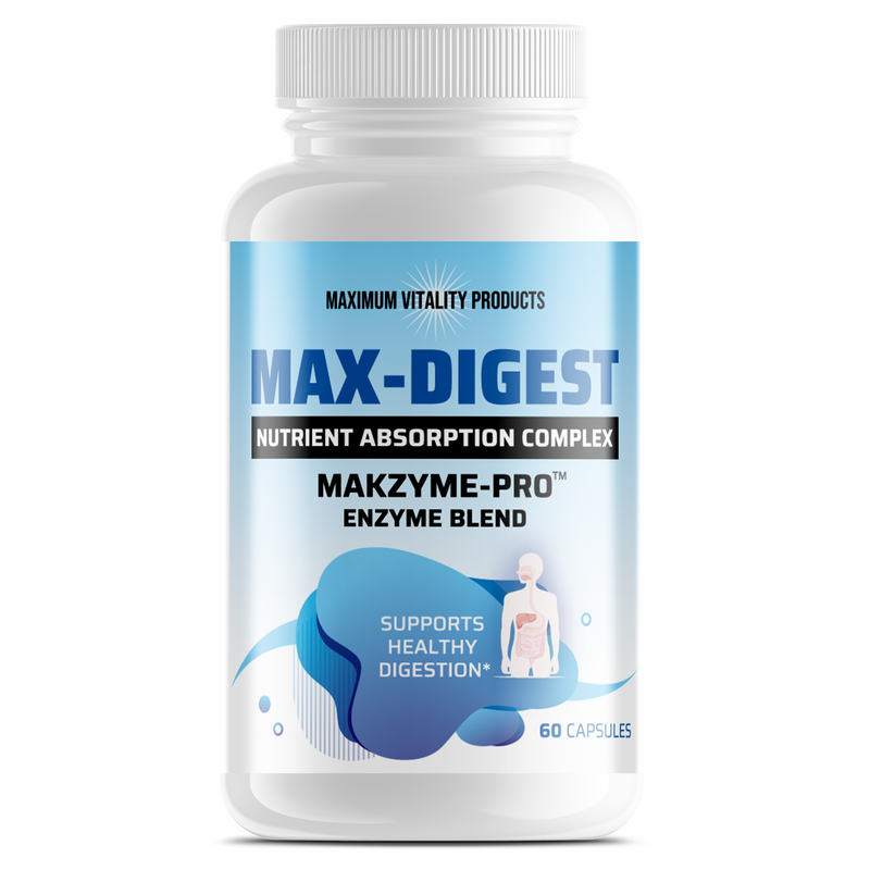 Max-Digest Enzyme Complex | Makzyme-Pro Nutrient Absorption Support